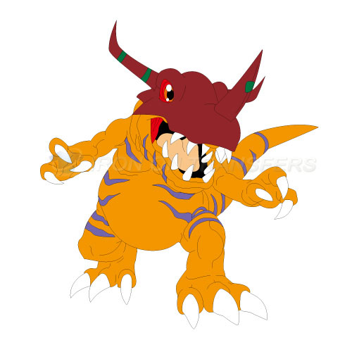 Digital Monsters Iron-on Stickers (Heat Transfers)NO.3532